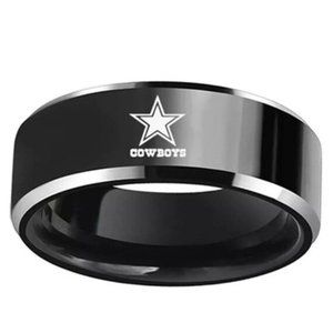 Dallas Cowboys Stainless Steel Band Ring